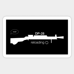 DP 28 reloading Sticker